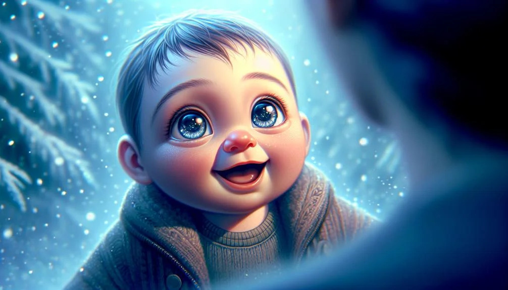 responsive smiles to friends